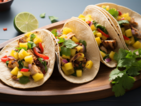 jerk chicken tacos