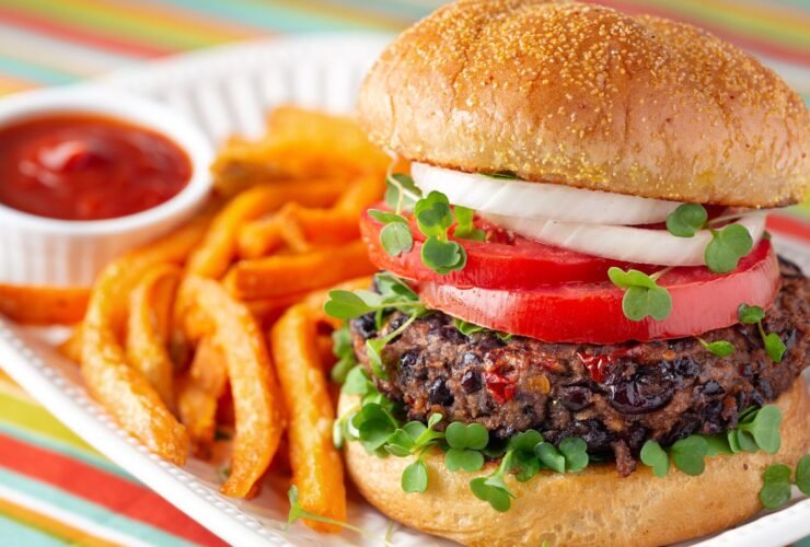 veggie burger